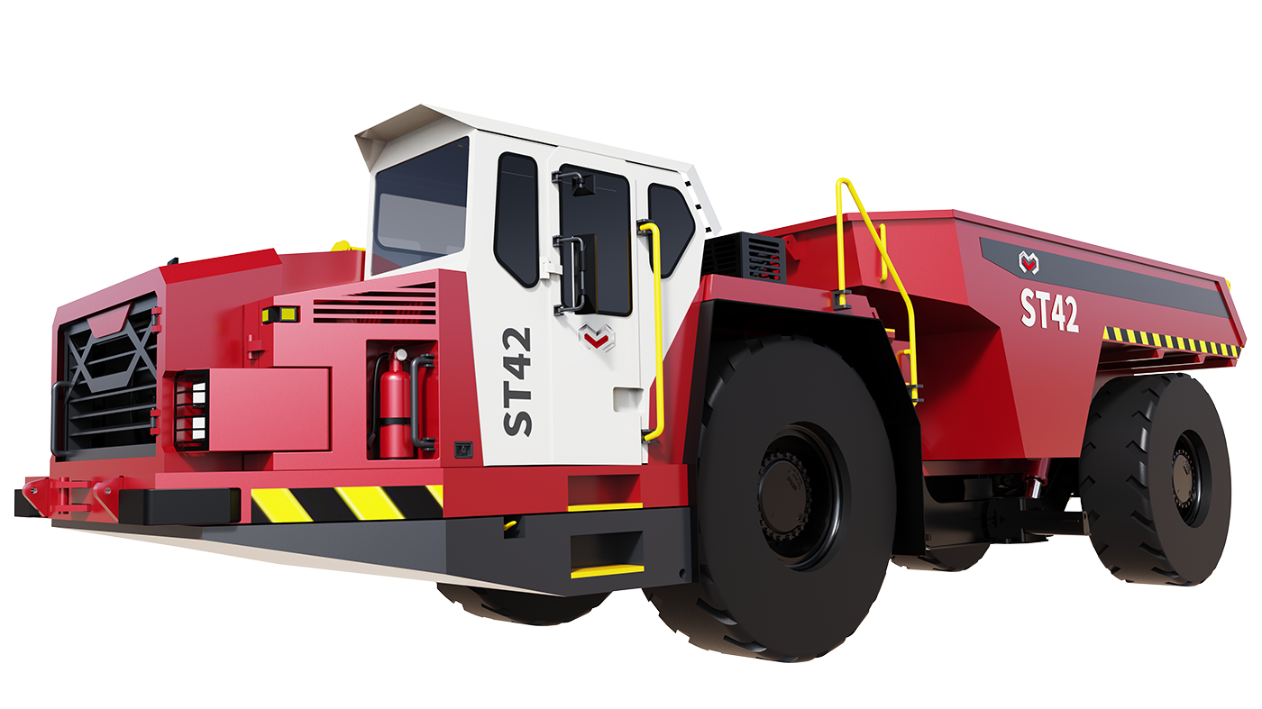 新型運礦卡車(chē)ST42